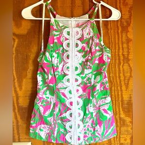 Lilly Pullitzer tank. Size 00. Gently used.